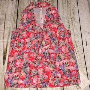 NWT LULULEMON Floral Rollin With My Om’ies Tank